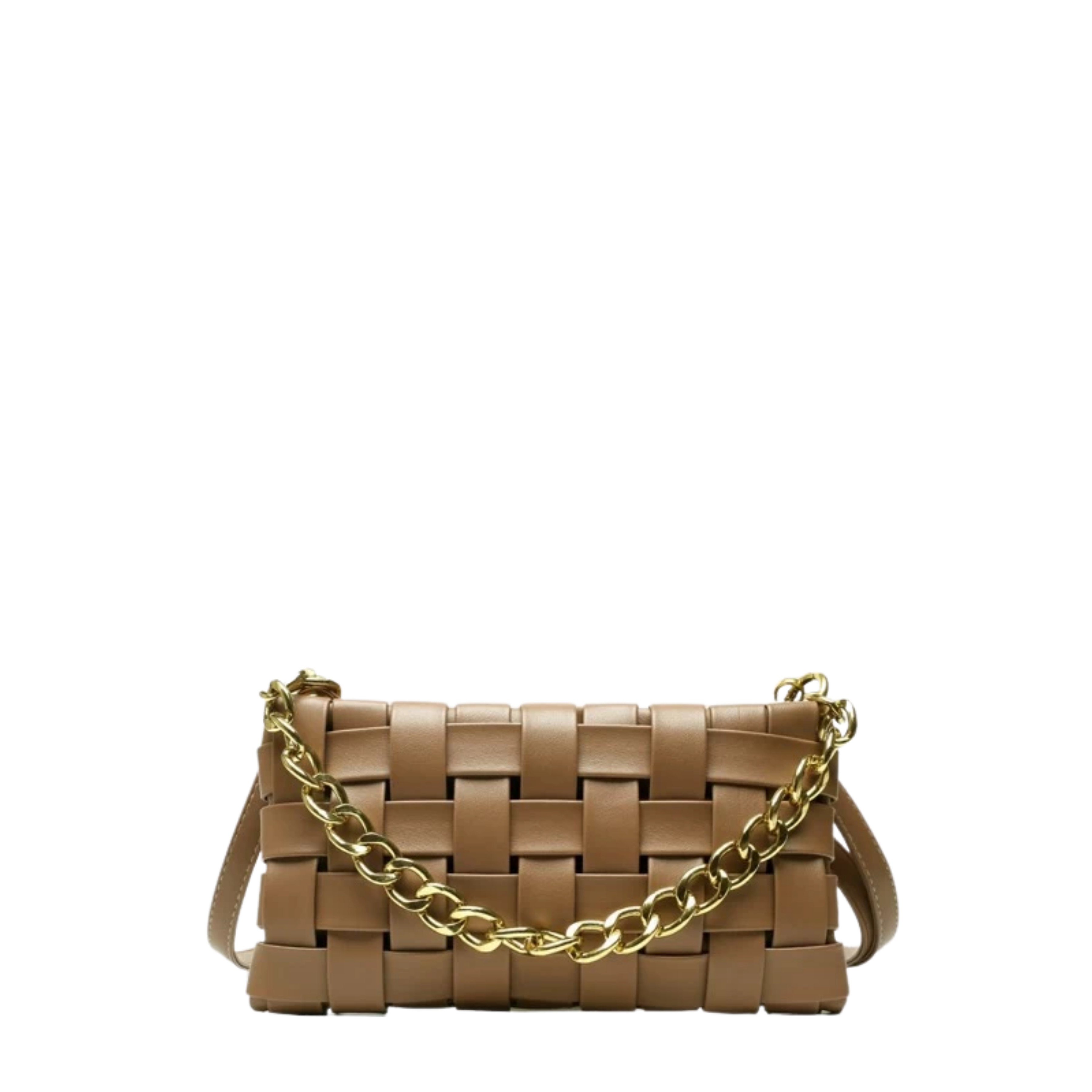 Coconut Shoulder Bag Bag with Marble Chain