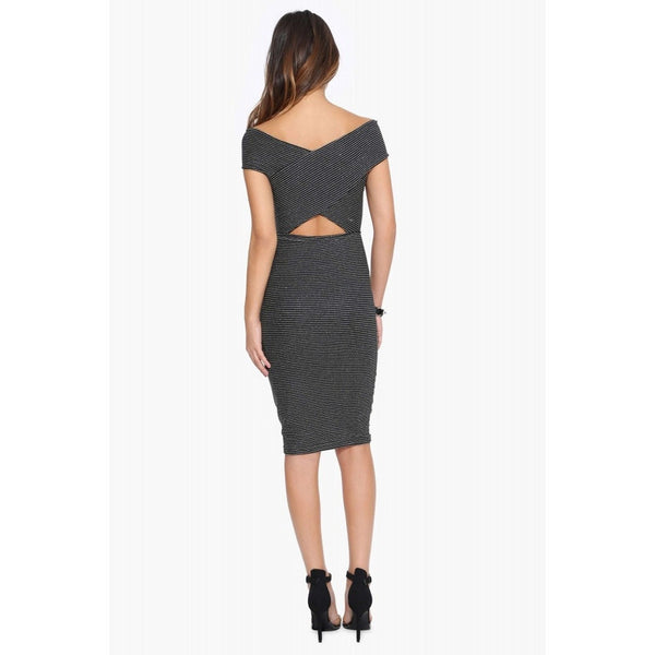 Cut Out Bodycon Midi Dress