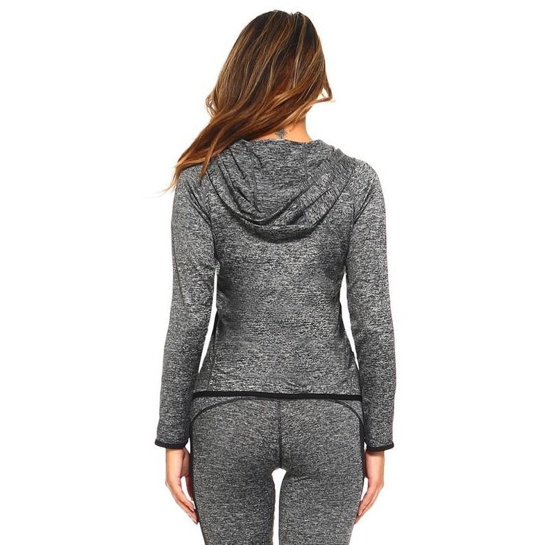 Marled Knit Active Jacket