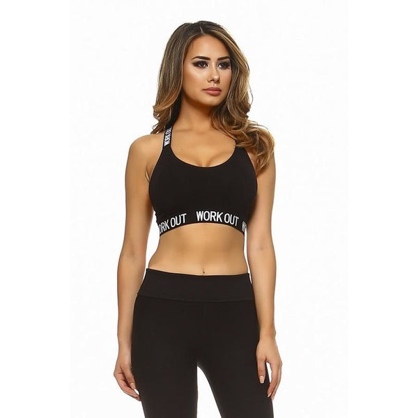 Work Out Band Sports Bra