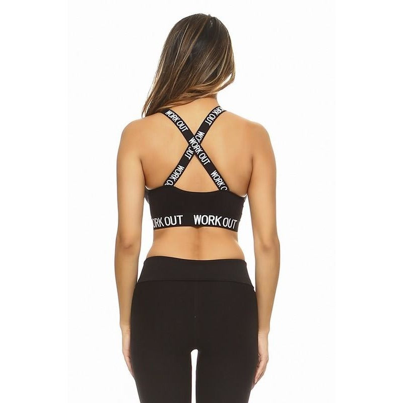 Work Out Band Sports Bra