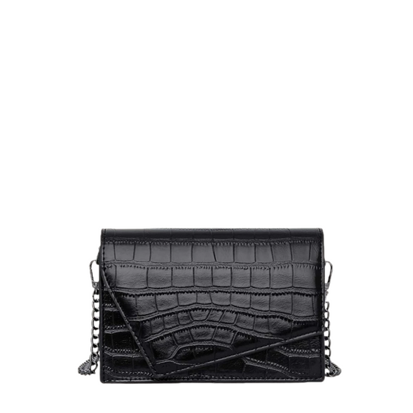 Croc Embossed Crossbody Bag