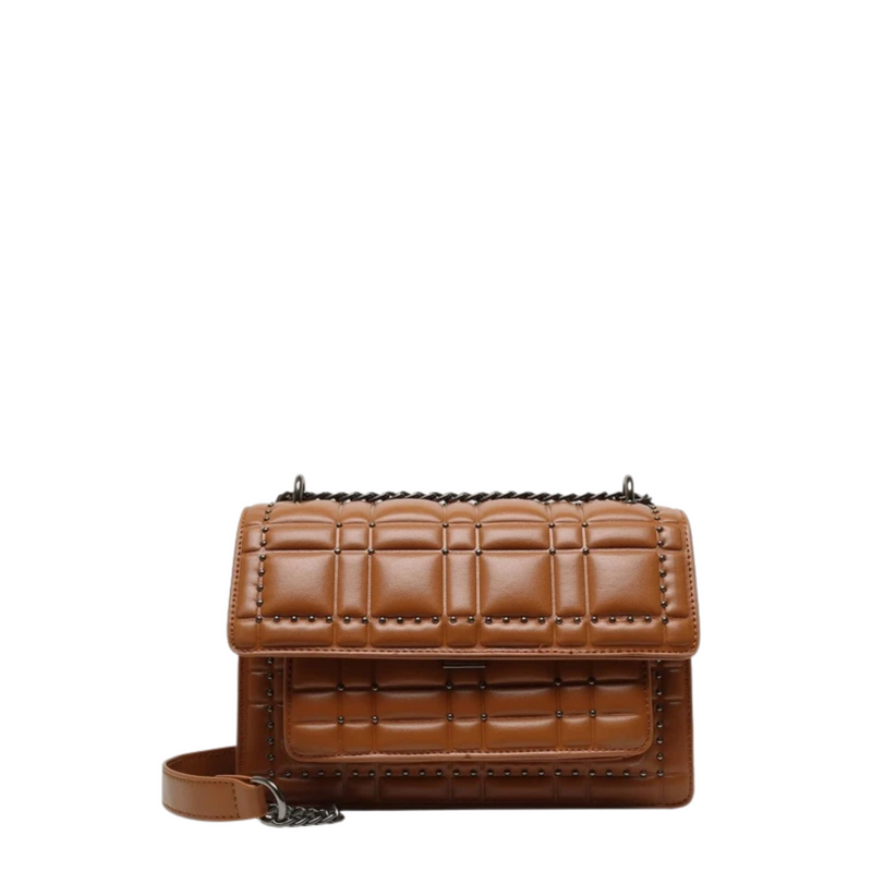 Studded Chain Crossbody Bag